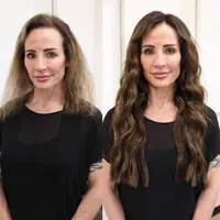 NOVA STRANDS HAIR EXTENSION BEFORE AND AFTER 4