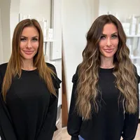 NOVA STRANDS HAIR EXTENSION BEFORE AND AFTER 6