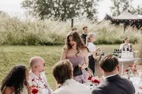 diner bij paviljoen puur in diemen in de zomer