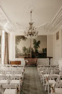 Ceremonie zaal bij kasteel oud poelgeest in oegstgeest