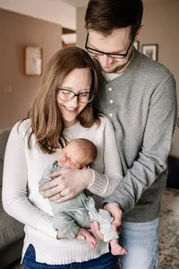 at home newborn photographer minneapolis mn