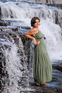 Indiana Waterfall picutres senior marci and christy photography1