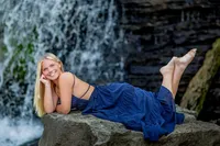 waterfall senior pictures indiana marciandchristy5019