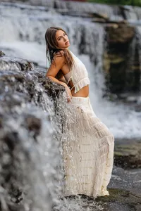 Indiana Waterfall picutres senior marci and christy photography2