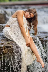 Indiana Waterfall picutres senior marci and christy photography9