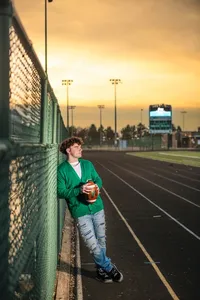 Indianpolis senior sports pictures marci and christy photogrpahy