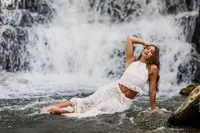 Indiana Waterfall picutres senior marci and christy photography4