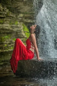 Waterfall senior photos indiana marciandchristy5007