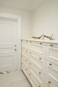 into closet