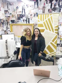 Behind-the-scenes visit with wedding dress designer Hayley Paige in New York, photographed by Amberlee Christey Photography.