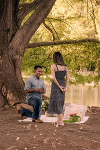 A Proposal Beneath the Riverside Tree.