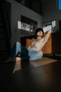 A Seated Portrait in a Patch of Sunlight.