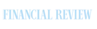 financial review logo in blue