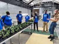 Copy of Domes, Crew learns about greenhouse operations at Mitchell Domes