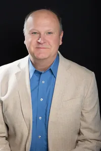 Classic Headshot in a Tan Blazer