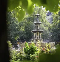 Haidhausen, Brunnen am Weißenburger Platz © München Tourismus, Dietmar Denger