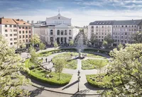 Glockenbach, Gärtnerplatz von oben © München Tourismus, Dietmar Denger