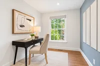 Modern Minimalist Home Office Nook