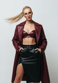 77_woman-in-burgundy-leather-coat