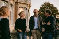 krista5123_Two_couples_standing_on_a_limestone_terrace_before_bf166dfd-9e5f-48e0-8ba2-b61289a5a7e1_0
