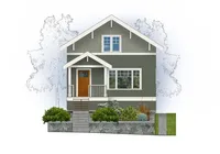 WEST-SOUTH_EXTERIOR DESIGN_NEW BUILD_SEATTLE BUNGALOW CRAFTSMAN