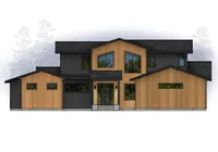 WEST-SOUTH_EXTERIOR DESIGN_NEW BUILD_MICHIGAN MODERN LAKEHOUSE