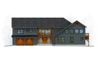 WEST-SOUTH_EXTERIOR DESIGN_NEW BUILD_PENNSYLVANIA MODERN MOUNTAIN HOUSE