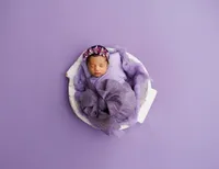 Newborn baby portrait captured during a Palm Springs newborn photography session
