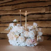 The Sadie Wedding floral styling collection floral display with candles
