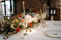 colourful wedding table centrepieces3