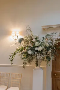 Winter Wedding florals at Middleton Lodge_9