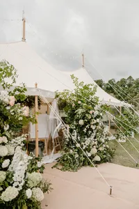 Marquee Wedding Flowers Yorkshire_1