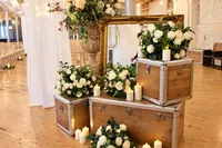 Weddings and draping at Holmes Mill by Love Stories Events