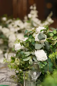 close up of the Amelia styling collection on wedding table