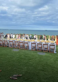 Beachfront private catering event held by The Country Eatery