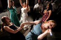 woman-singing-bride-hand-in-air-dancing-elysian-fields-bates-city