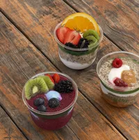 Smoothie and yogurt breakfast bowls on Oahu
