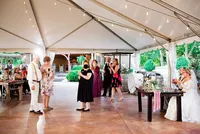 Wedding planner with Weddings & Events by Raina organizes the wedding toasts