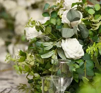 close up of the Amelia styling collection on wedding table