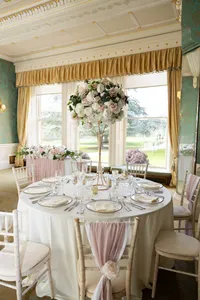 Blush Pink Wedding Styling Bowcliffe Hall Yorkshire - 1