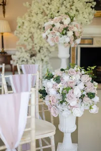 Blush Pink Wedding Styling Bowcliffe Hall Yorkshire - 6