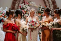 colourful wedding ceremony styling7