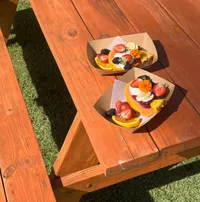 Fresh papaya boats from The Country Eatery Oahu