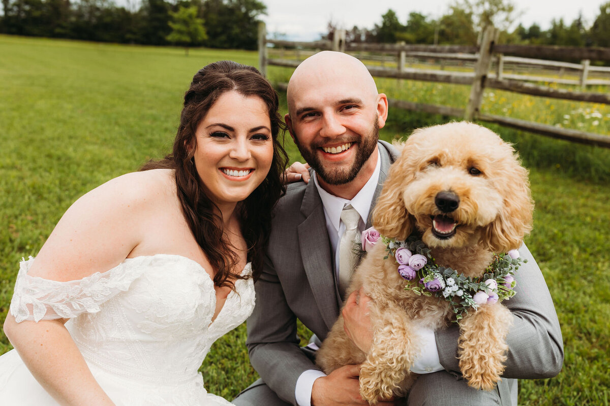 Maggie & Mark wedding at New Leaf Farm in Waymart, PA