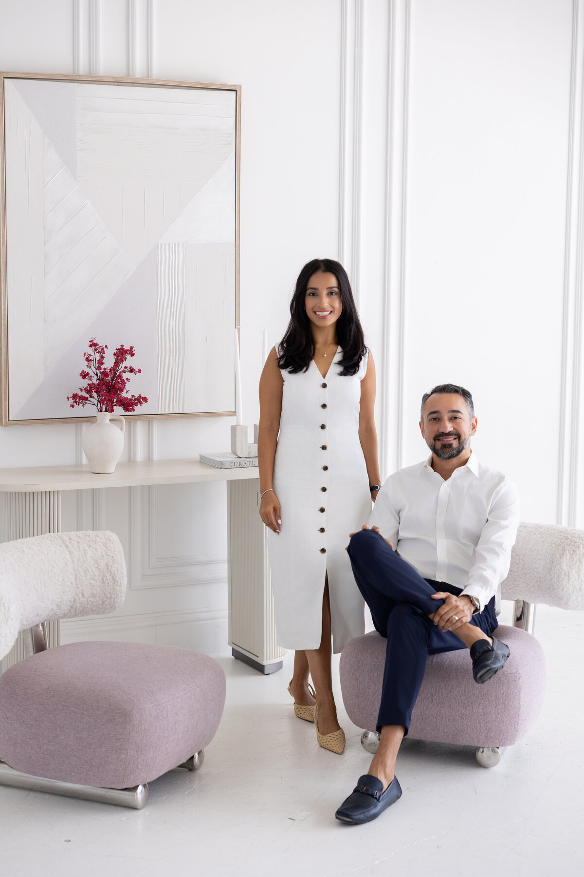 Dr. Priyanka Chopra and Dr. Vikas Goswamy, HRT physicians in Miami at Nivaan Health