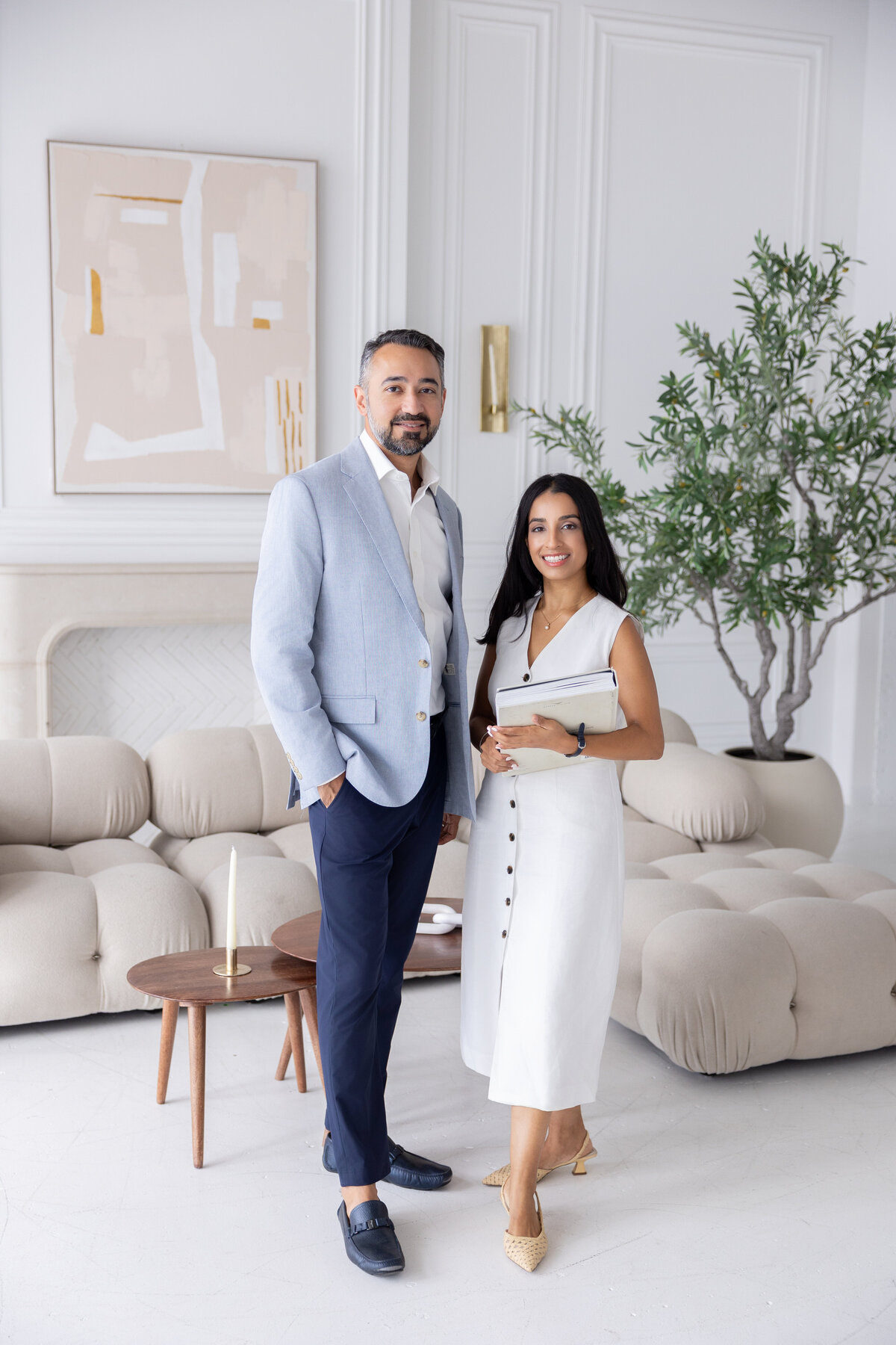 Dr. Priyanka Chopra and Dr. Vikas Goswamy, the physicians behind Nivaan Health's GLP-1 weight loss program