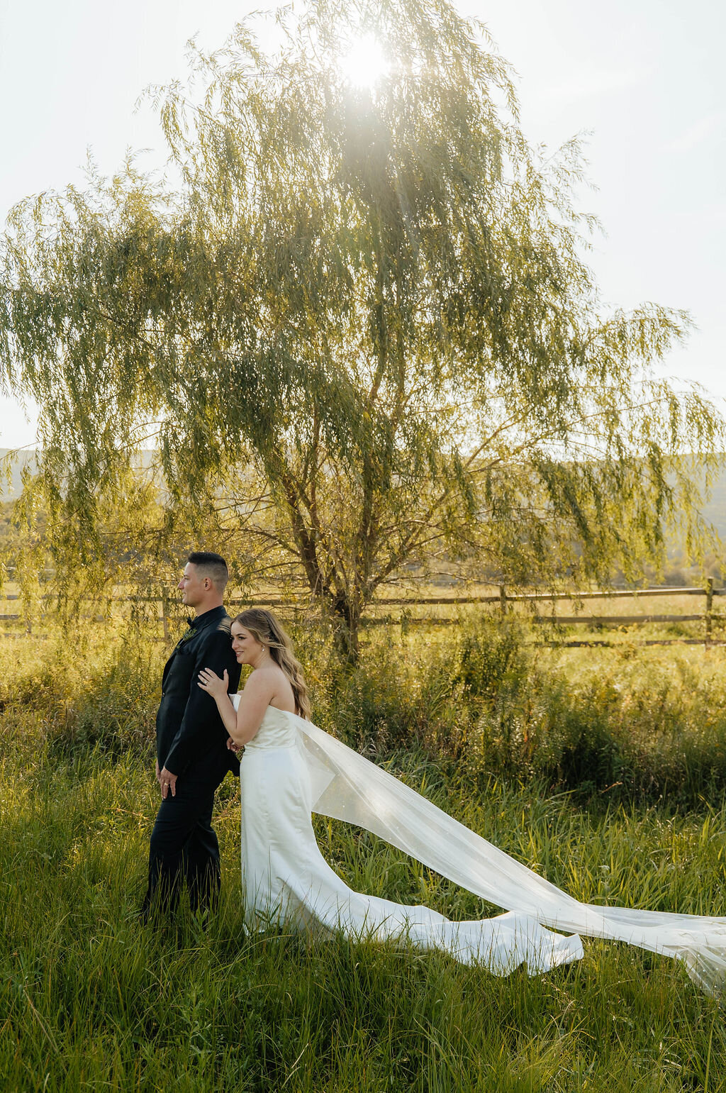 Jourdan & Paul wedding at New Leaf Farm in Waymart, PA