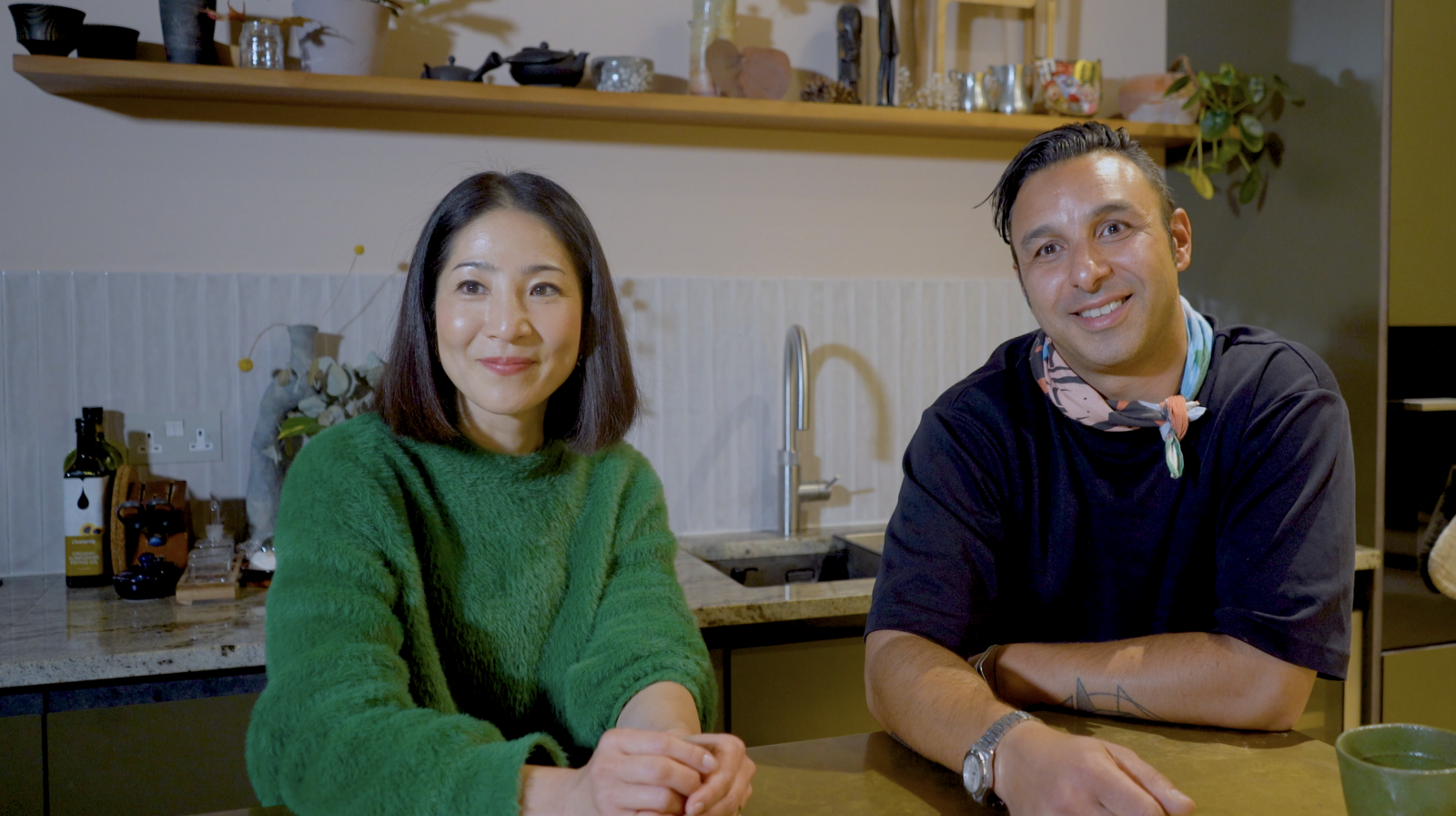 The owners of Pinch La Deli, Walthamstow