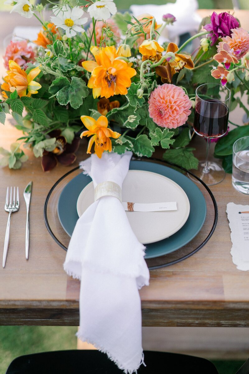 Wedding reception centerpieces