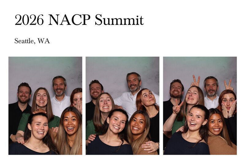 Custom corporate event photo booth print